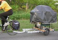 carrying grill on 64a bike trailer