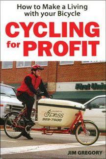 The cover of the book I wrote, Cycling for Profit