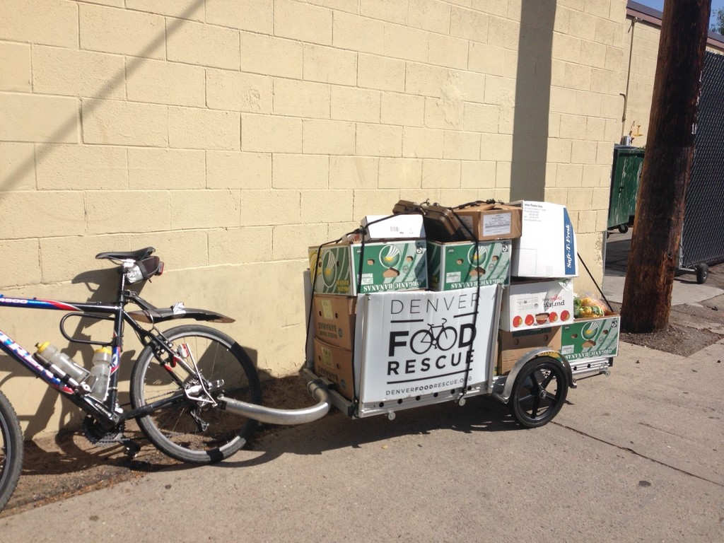 A DFR trailer loaded with produce