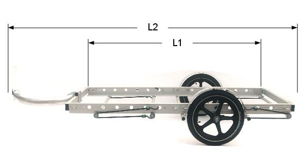 bike trailer for lawn mower
