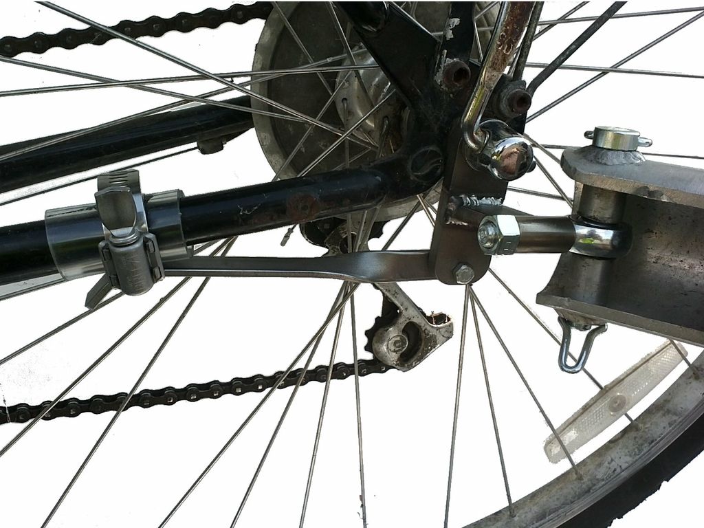 A-Series Axle-Mounted Bicycle Trailer Hitch