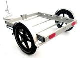 32AW bicycle trailer, left rear view