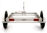 32AW bicycle trailer, rear view