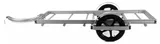 64B bicycle trailer with wheels positioned to carry short, heavy loads.